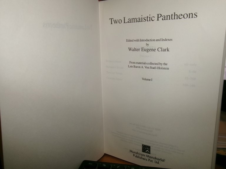 TWO LAMAIASTIC PANTHEONS - Walter Eugene Clark - 1999