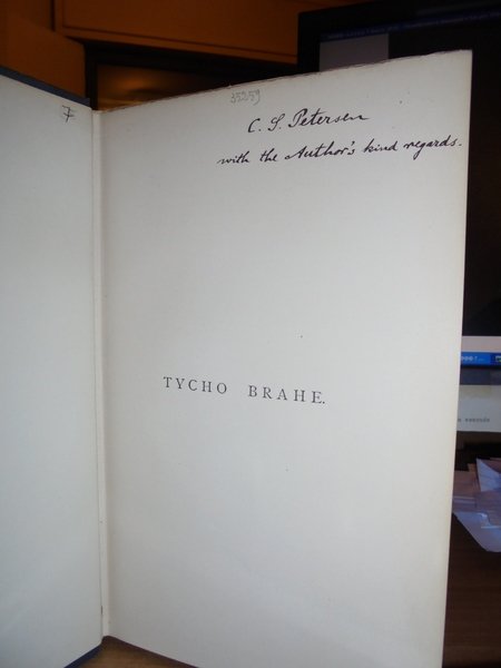 Tycho Brahe, a picture of scientific life and work in …