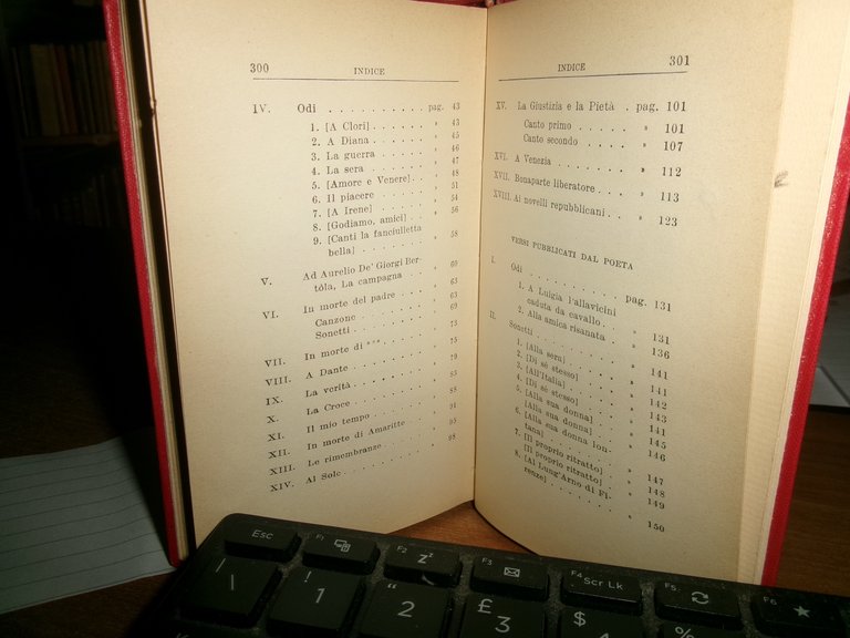 UGO FOSCOLO. LIRICHE ed EPIGRAMMI a cura di Ezio Chiòrboli …