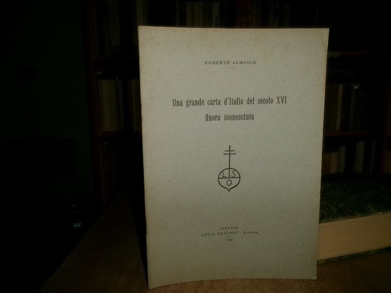 Una grande carta d' Italia del secolo XVI finora sconosciuta. …