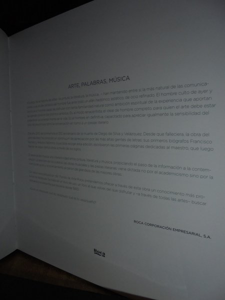 VELAZQUEZ Art Words Music