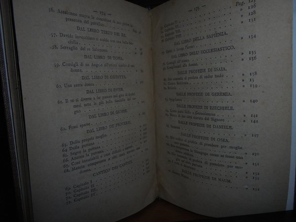 VENERE SACRA Antologia. Raccolta dalla Sacra Bibbia.