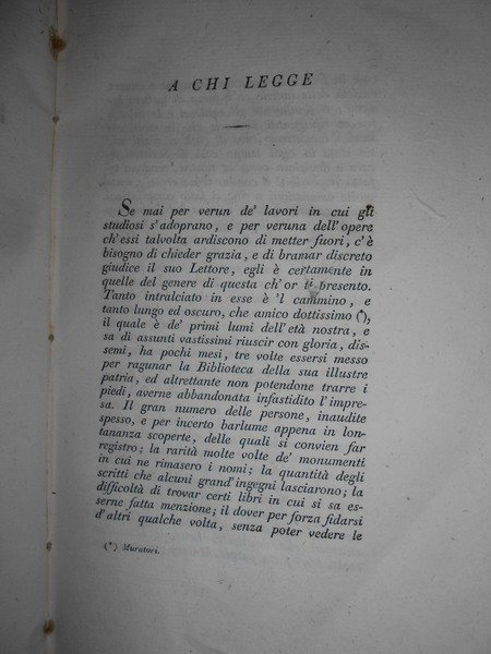 (Verona) Notizia degli Scrittori Veronesi di Scipione Maffei