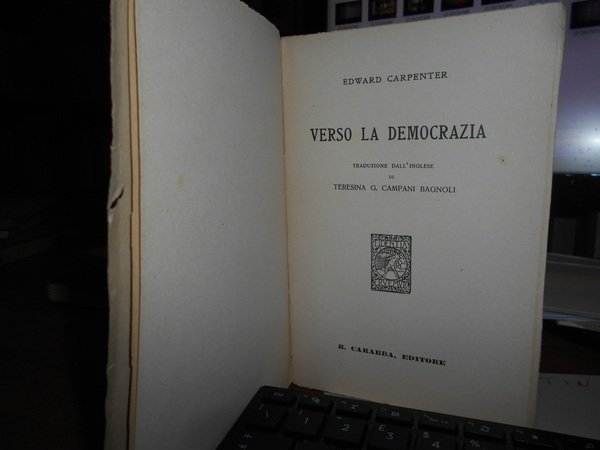 VERSO LA DEMOCRAZIA