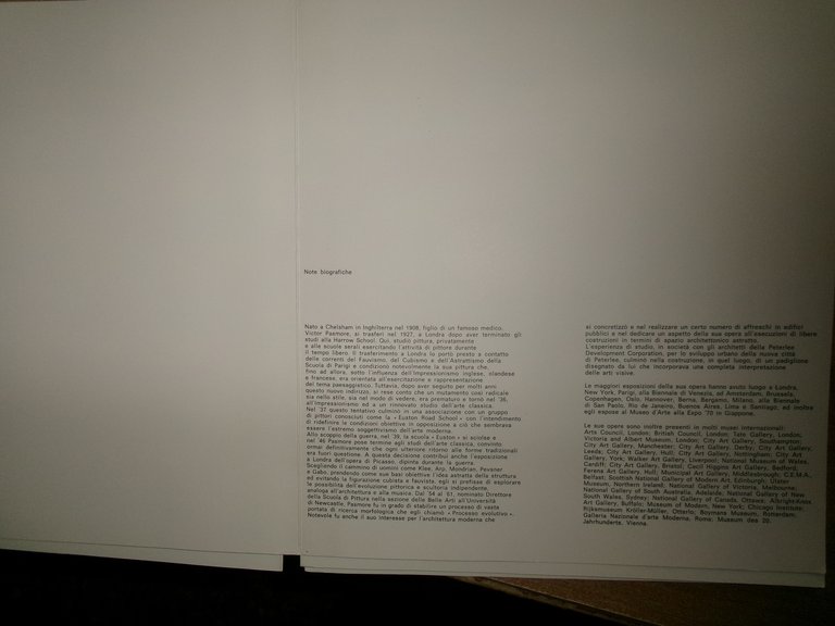 VICTOR PASMORE La Danza dell' uomo nei tempi moderni catalogo …