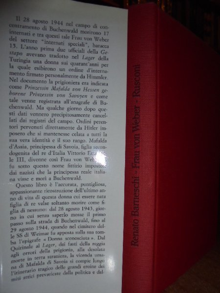 Vita e morte di MAFALDA di SAVOIA a Buchenwald