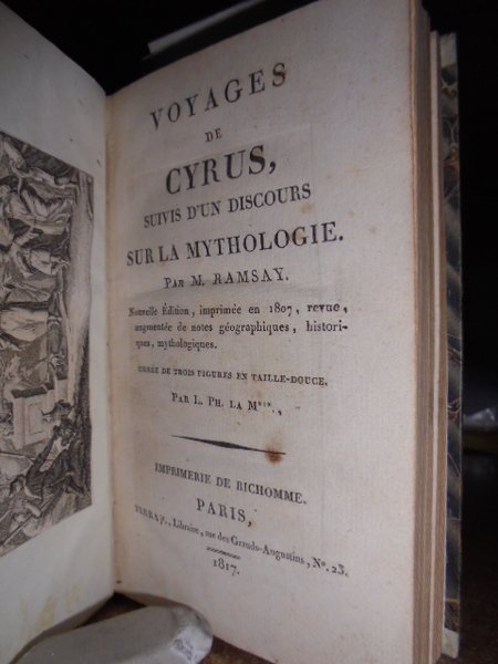 Voyages de CYRUS suivis d' un discours sur la Mythologie