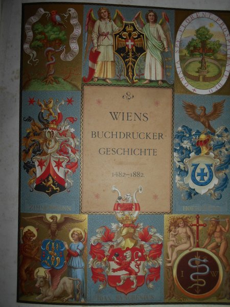 WIENS BUCHDRUCKER-GESCHICHTE 1482-1882