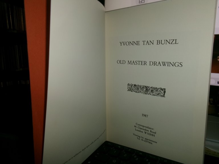 YVONNE TAN BUNZL. Old Master Drawings 1987 | Immagine Gallery 3