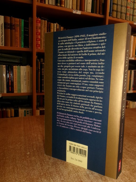 ZIMMER HEINRICH. Arte e Tantra Yoga. Le immagini sacre dell' …