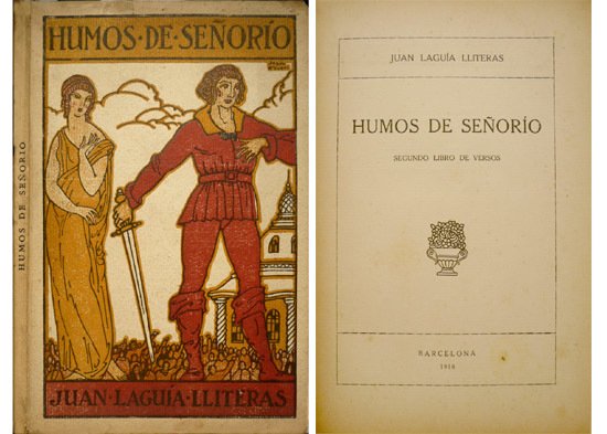 Humos de Señorío. Segundo libro de versos. Impresión de lectura … | Immagine principale