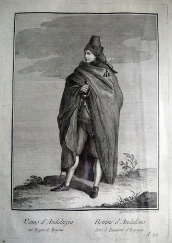 Racçolta di Stampe che representano Figure e Abiti di varie …