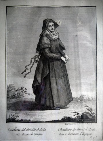 Racçolta di Stampe che representano Figure e Abiti di varie …