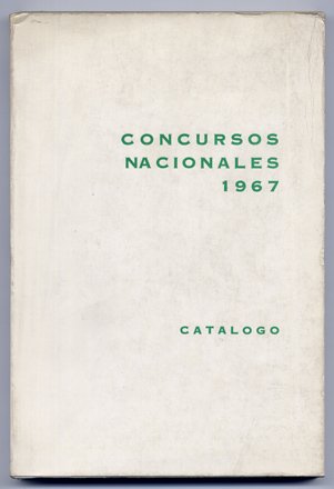 Concursos Nacionales 1967. Seciones de Pintura, Escultura, Arquitectura, Grabado, Dibujo … | Immagine principale
