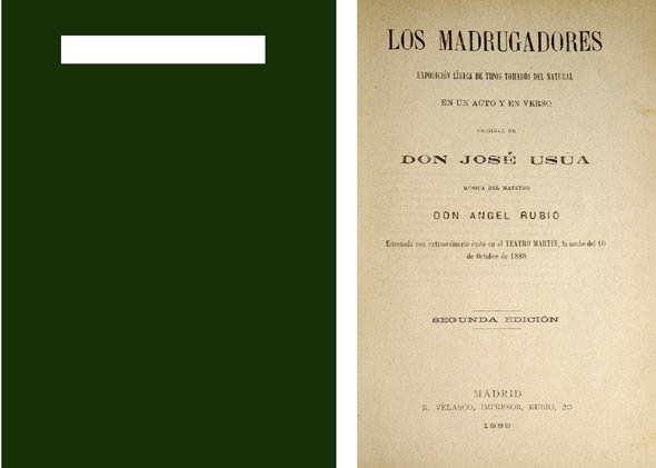 Los madrugadores. Exposición lírica de tipos tomados del natural en …