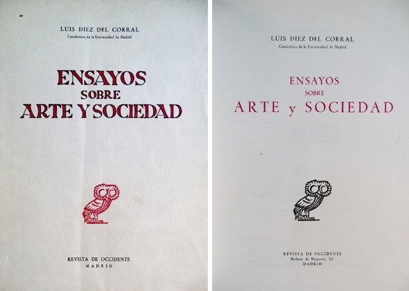 Ensayos sobre Arte y Sociedad.