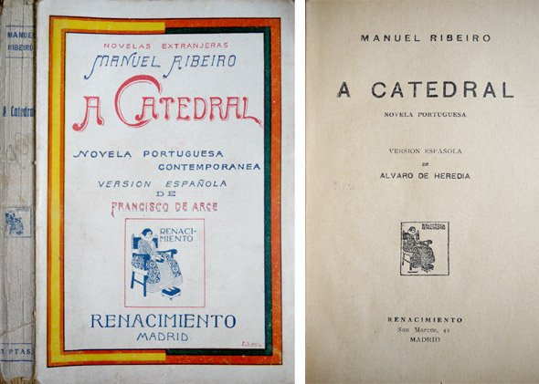 A Catedral. Novela portuguesa. Versión española de Álvaro de Heredia.