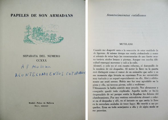 Acontecimientos cotidianos.