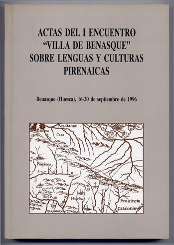 Actas del Primer Encuentro "Villa de Benasque" sobre Lenguas y … | Immagine principale