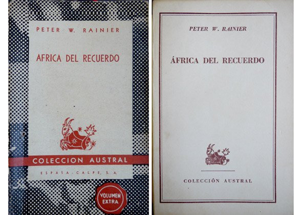 Africa del recuerdo. [My Vanished Africa]. Traducción de Eva Iribarne.