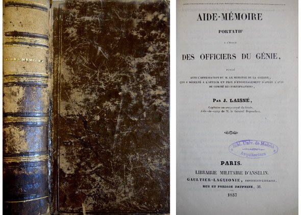 Aide - Mémoire portatif a l'usage des Officiers du Génie.