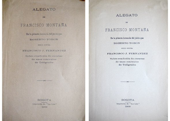 Alegato de Francisco Montaña en la primera instancia del juicio …