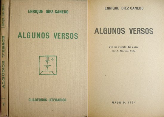 Algunos versos. | Immagine principale