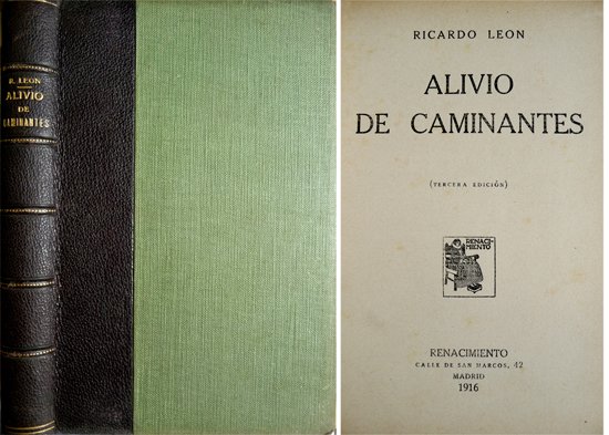 Alivio de caminantes. Poemas.