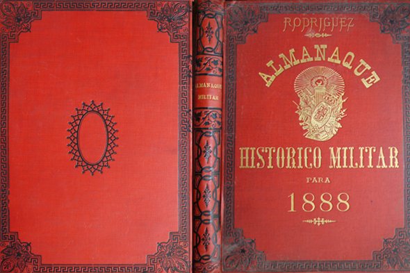 Almanaque Histórico Militar para 1888 (ó sea Efemérides Militares).