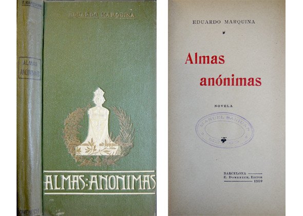 Almas anónimas. Novela.