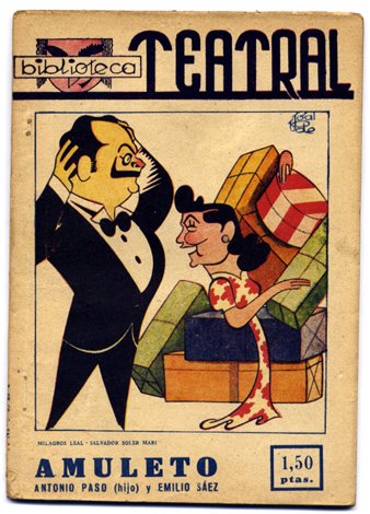 Amuleto. Comedia en tres actos.