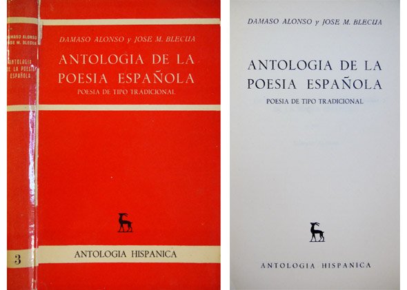 Antologia de la Poesía Española. Poesía de tipo tradicional.