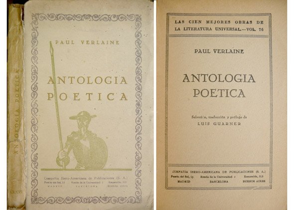 Antología Poética. Selección, traducción y prólogo de Luis Guarner.
