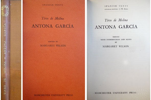 Antona García. Edited, with introduction and notes by Margaret Wilson.