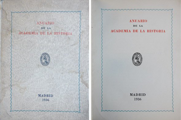 Anuario de la Academia de la Historia.