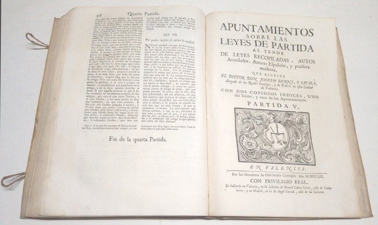 Apuntamientos sobre las Leyes de Partida al tenor de leyes …