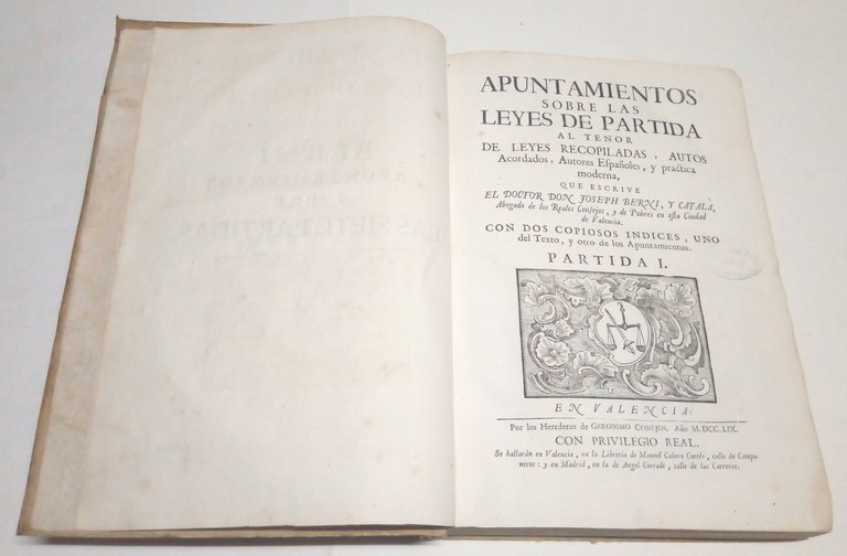 Apuntamientos sobre las Leyes de Partida al tenor de leyes …