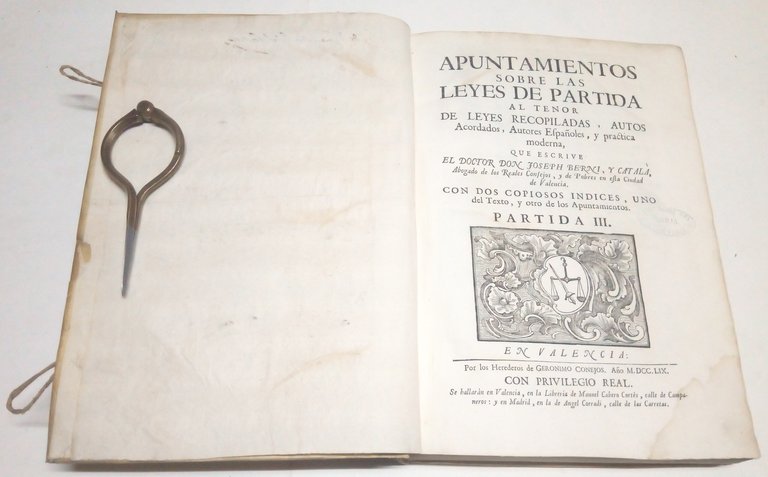 Apuntamientos sobre las Leyes de Partida al tenor de leyes …