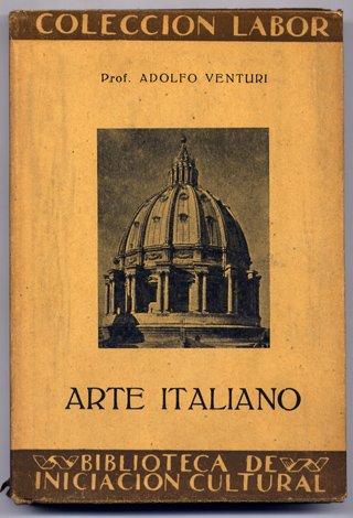 Arte italiano. Traducción de José Ràfols. | Immagine principale