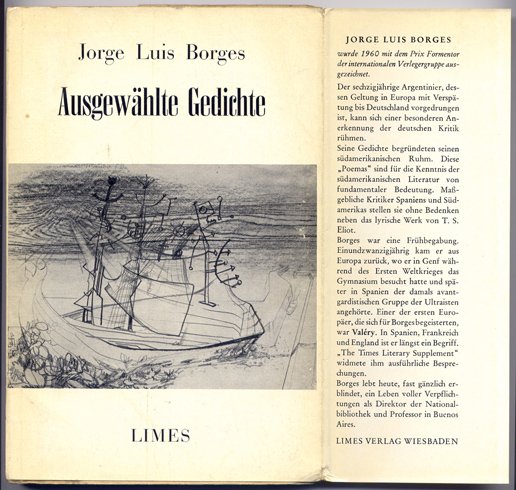 Ausgewählte Gedichte. [Auswahl aus den Poemas, 1923-1958]. Deutsche von Otto …