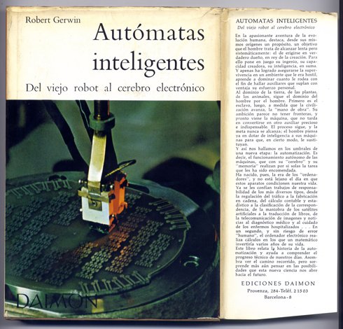 Autómatas inteligentes. Del viejo robot al cerebro electrónico. Traducción del …