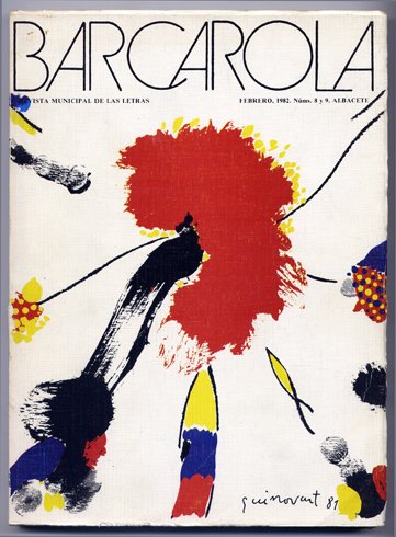 Barcarola. Revista Municipal de las Letras. Números 8 y 9. … | Immagine principale