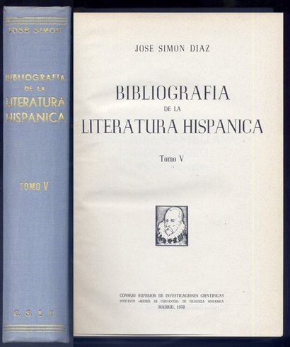 Bibliografía de la Literatura Hispánica. Tomo V: Literatura Castellana Siglos … | Immagine principale