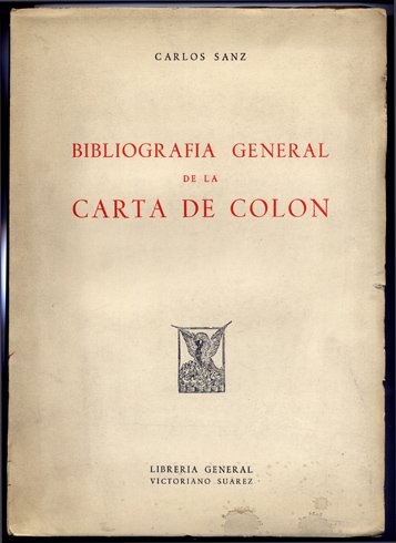 Bibliografía General de la Carta de Colón.