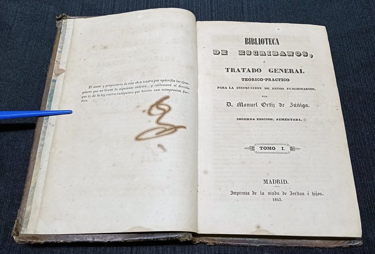 Biblioteca de Escribanos ó Tratado general teórico-práctico para la instrucción …