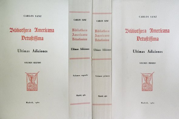 Bibliotheca Americana Vetustíssima. (V y VI). Últimas adiciones. I: hasta …
