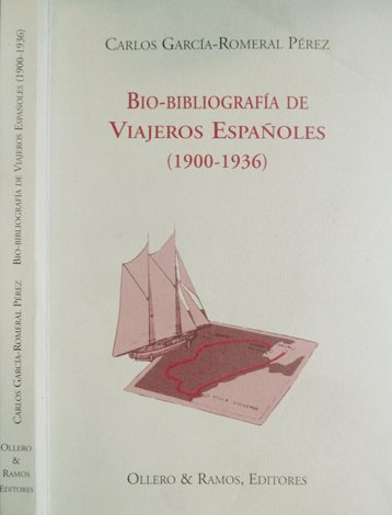 Bio - Bibliografía de Viajeros Españoles (1900 - 1936). | Immagine principale