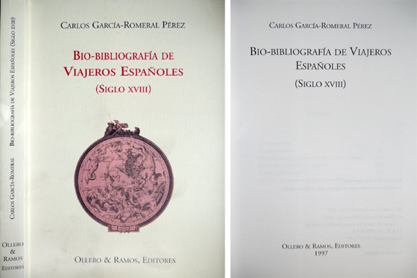 Bio-Bibliografía de Viajeros Españoles del Siglo XVIII.