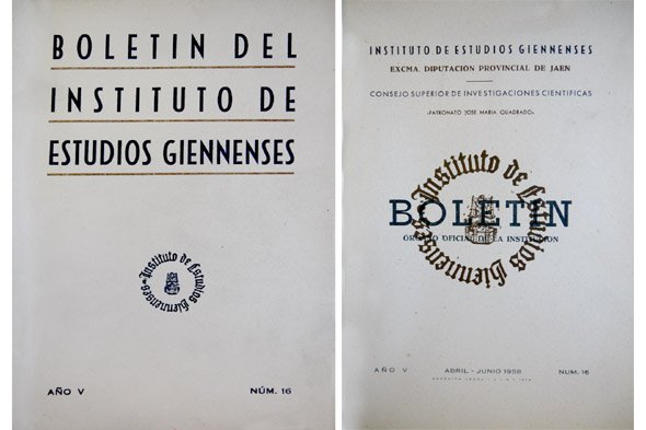 Boletín del Instituto de Estudios Giennenses. Número 16. (Pedro A. …