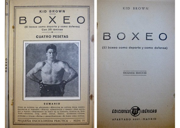 Boxeo. El boxeo como deporte y como defensa.